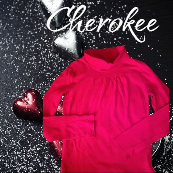 Cherokee l Girls Pink Turtleneck l Medium - Picture 1 of 9